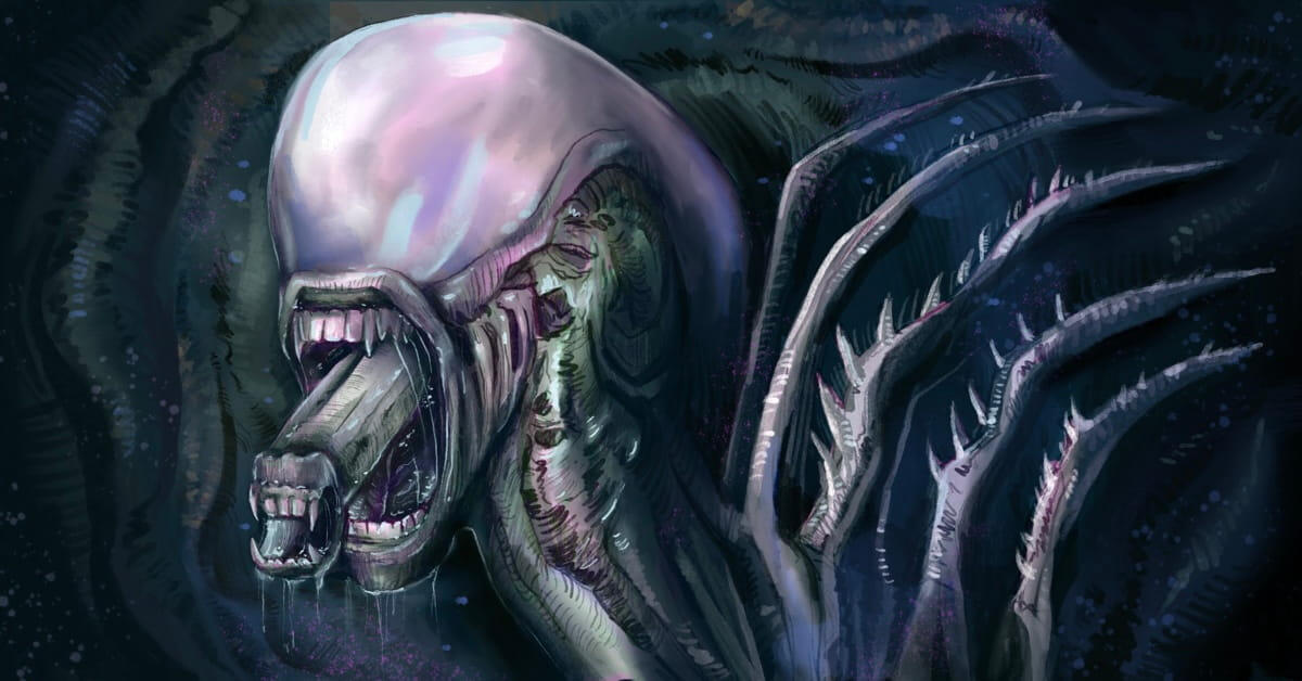 Alien Article Illustration